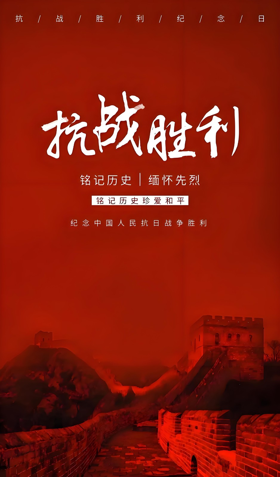 抗日戰爭勝利80周年紀念日